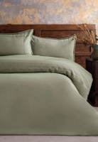 Çift Kişilik Runa Adaçayı Saten Nevresim Takımı