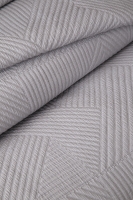 Çift Kişilik Savoy Gri Yatak Örtüsü Seti