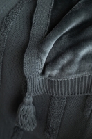 Çift Kişilik Stampino Petrol Trikolu Battaniyeli Nevresim Seti