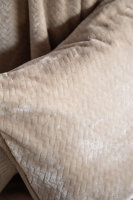 Çift Kişilik Tammy Bej Yatak Örtülü Nevresimli Set