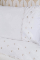 Çift Kişilik Timeless Set Nakışlı Abeille Bej