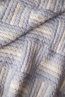 Çift Kişilik Sevilla Mavi Yatak Örtüsü