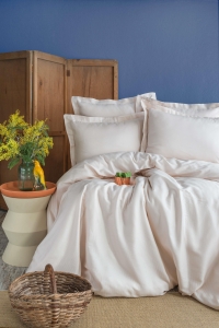 King Size Ellie Vanillia Bambu Nevresim Takımı