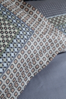 King Size Regina İndigo Elegance Saten Nevresim Takımı