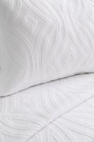 Tek Kişilik Belmont White Timeless Yatak Örtüsü Nevresimli Prime Set