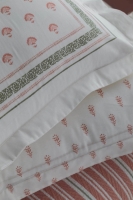 Tek Kişilik Florantine Blush Timeless Yatak Örtüsü Nevresim Set