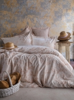 Tek Kişilik Mila Terracota Nevresim Takımı