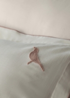 Tek Kişilik Pure Blush Nevresimli Pike Seti