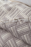 Tek Kişilik Sevilla Bej Yatak Örtüsü Takımı